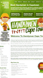 Mobile Screenshot of handymencapetown.com